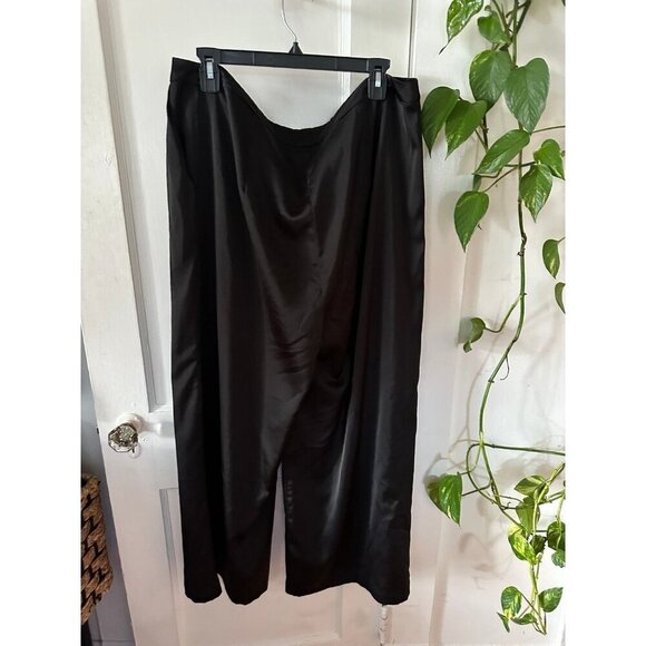 Nasty Gal women’s size 12 black wide leg pants - Picture 6 of 8